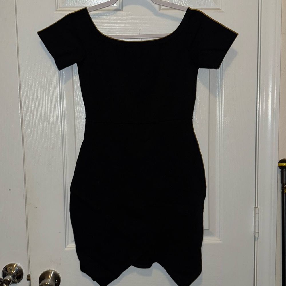 Charlotte Russe, black body con dress NWOT Size XS